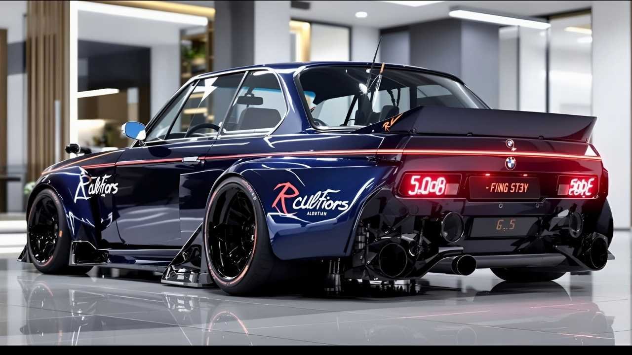 BMW 3.0 CS 2026: The Iconic Model Returns with Luxury, Over 400 HP, and a Classic Design!