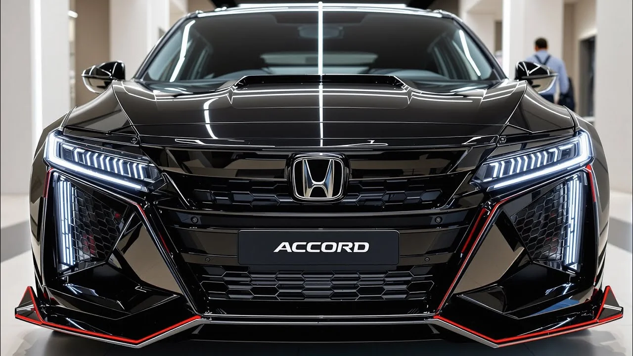 Honda Accord 2025: Introducing a Sleek Hybrid Sedan with Ample Space and Modern Amenities!