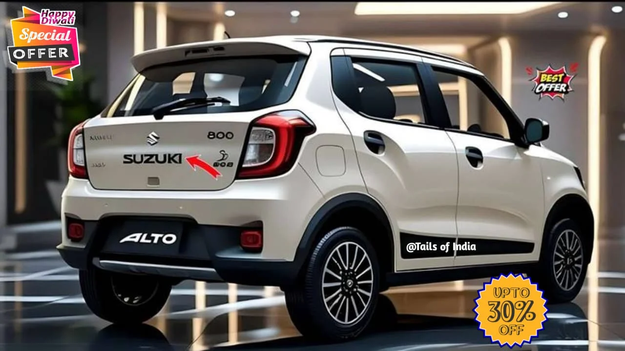 Introducing the New Maruti Alto 800 2025: 42 KM/L Efficiency, Stylish Design, and Enhanced Safety for Just ₹2.25 Lakh!