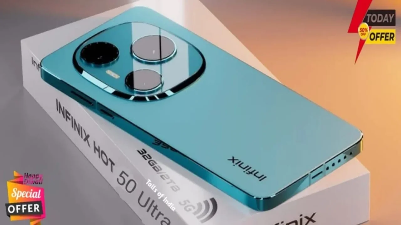 Infinix Hot 50 Ultra 5G: Features a 200MP Camera, 16GB RAM, and 8000mAh Battery with 120W Fast Charging for ₹10,999!